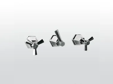 ECCELSA 3254 - 3 hole wall-mounted bathtub tap by RUBINETTERIE STELLA - view 2